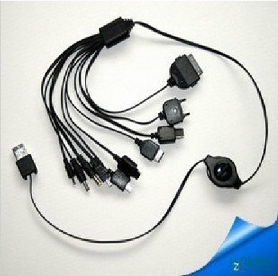 加長伸縮型1拖10充電線 多功能設計與實用優勢解析